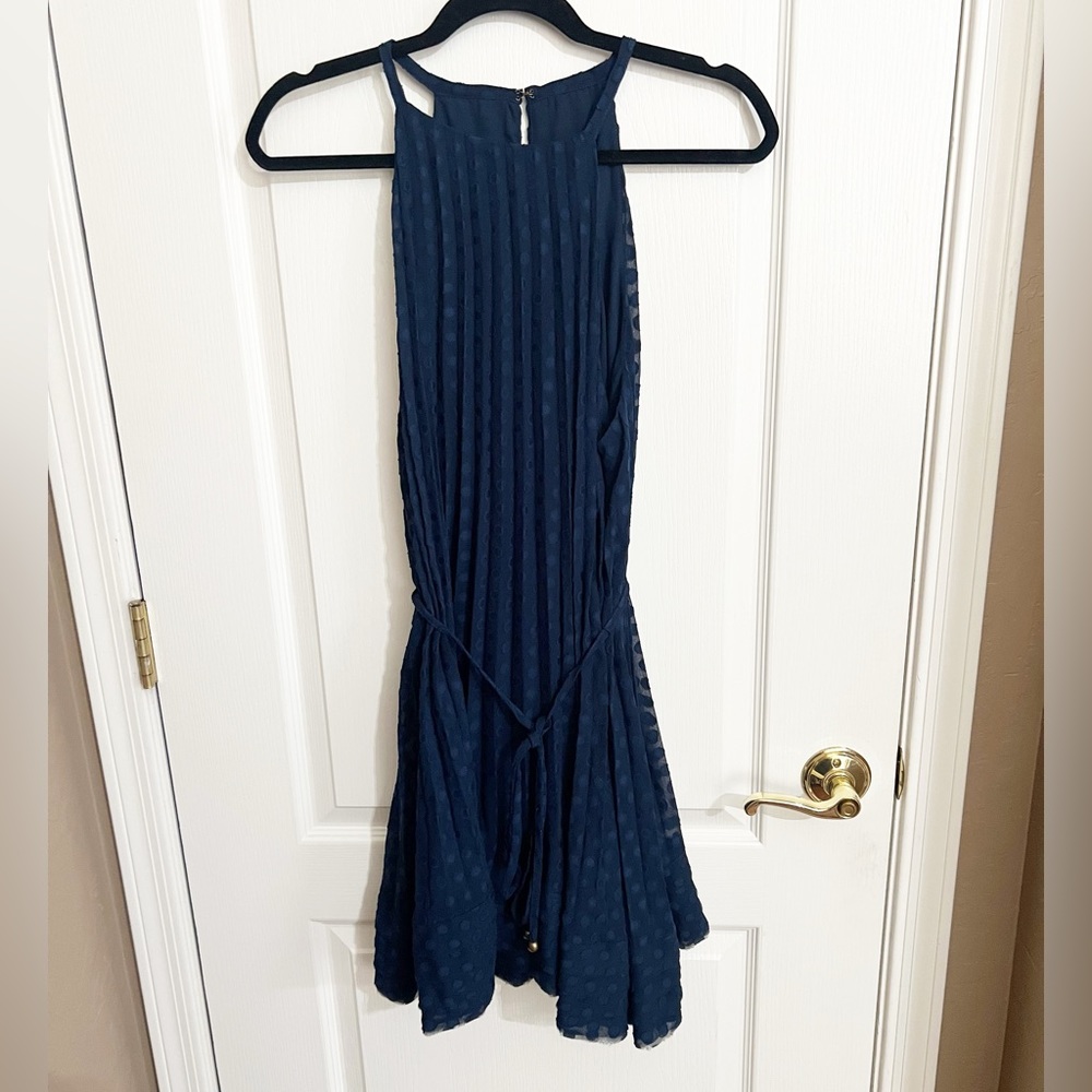 NWT Ramy Brook Tiana A-Line Halterneck Sleeveless Mini Dress #51 - Picture 6 of 10